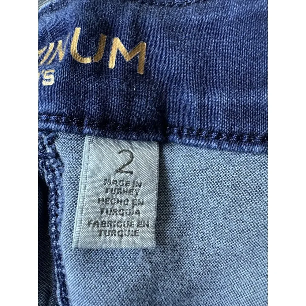 Chico’s Platinum Jeans Size 2/L 12 US 29.5 Inseam, Stretch Casual Lot Of 2 - Picture 7 of 7